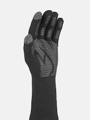 Guantes negros de punto con agarre ultrarresistente impermeables y para todo tipo de clima de Sealskinz Skeyton - Imagen 2 de 3