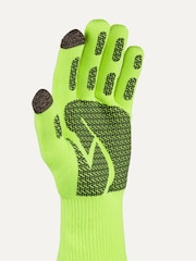 Желтый - Непромокаемые вязаные перчатки SEALSKINZ Anmer All Weather Ultra Grip - Image 2 of 3