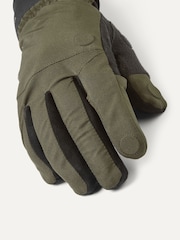 Guantes deportivos impermeables para todo tipo de clima Stanford verdes de Sealskinz - Imagen 3 de 3