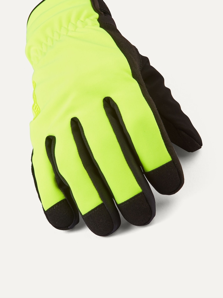 Amarillo - Sealskinz Bodham Waterproof All Weather Womens Cycle Gloves - Imagen 1 de 2