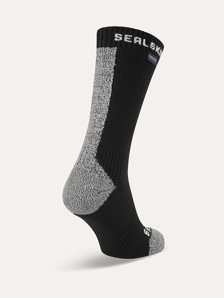 Sealskinz Briston Waterproof All Weather Mid Length Socks With Hydrostop - Image 2 of 2