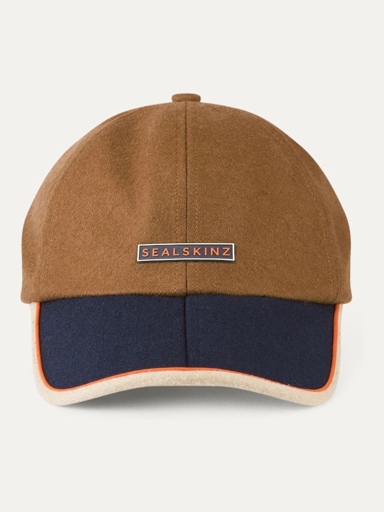 Sealskinz Brooke Waterproof Foldable Wool Branded Cap - Image 2 of 3