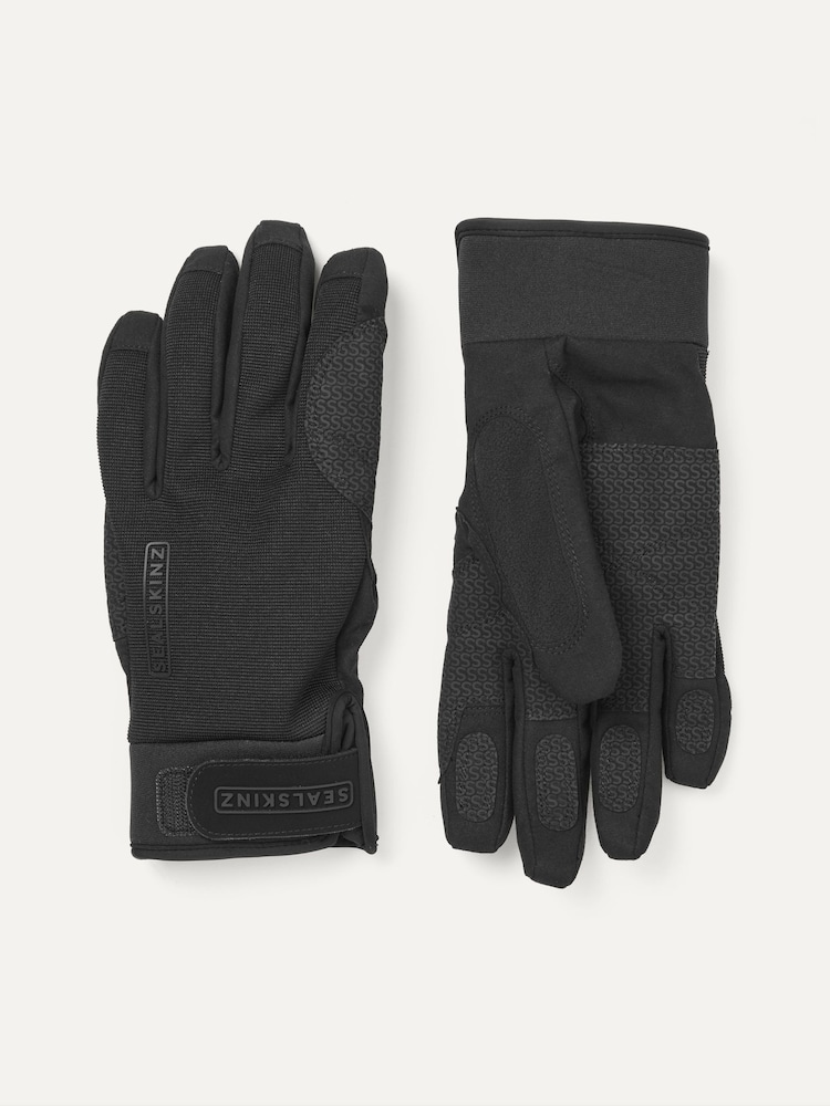 Negro - Sealskinz Harling Waterproof All Weather Gloves - Imagen 1 de 3