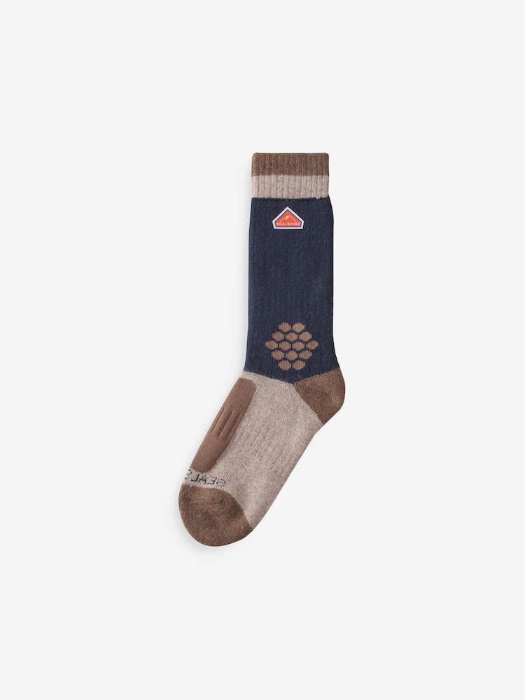 Sealskinz Gresham Wollsocken mit Farbblock-Design - Bild 3 von 3 Sealskinz Gresham Wollsocken mit Farbblock-Design - Bild 3 von 3