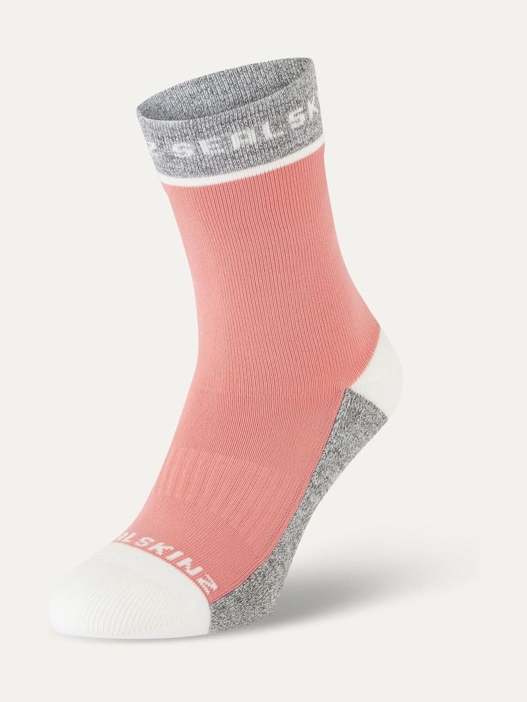 Розовый - SEALSKINZ Розовый Foxley Mid Length Active носки - Изображение 1 из 2