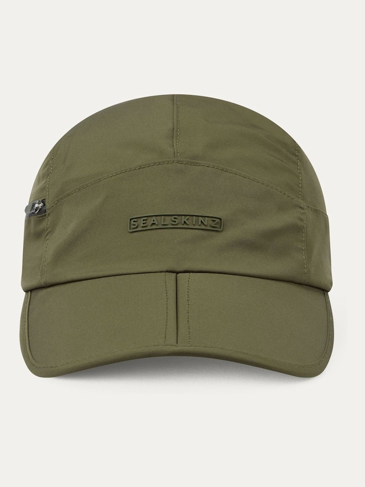 Sealskinz Mulbarton Waterproof All Weather Zipped Pocket Colour Blocked Cap - Image 2 of 3