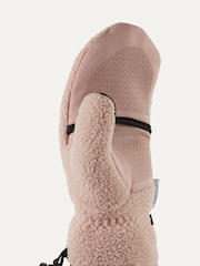 Rosa - Sealskinz Sturston Windproof Sherpa Fleece Convertible Winter Mittens - Imagen 2 de 3