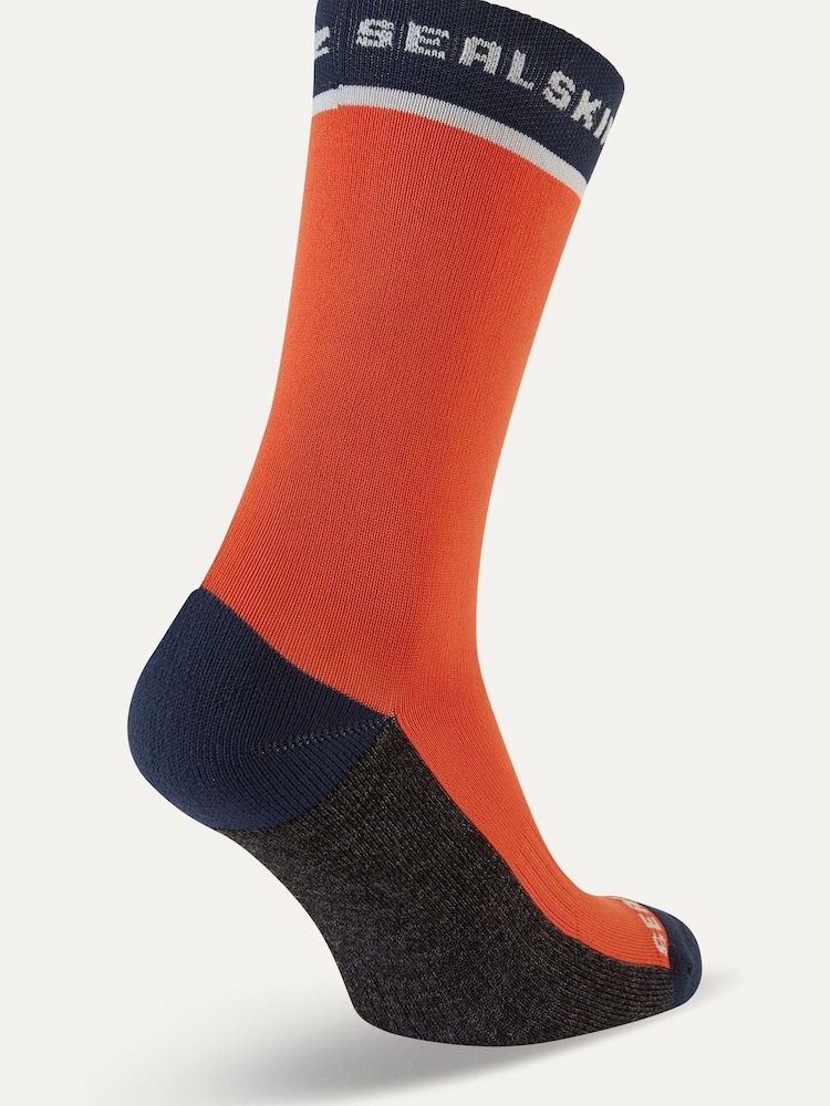 Оранжевый - Sealskinz Foxley Mid Length Active Socks - Изображение 2 из 3
