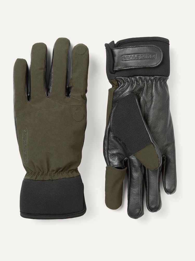 Sealskinz Green Broome Waterproof All Weather Shooting Gloves - Image 1 of 3