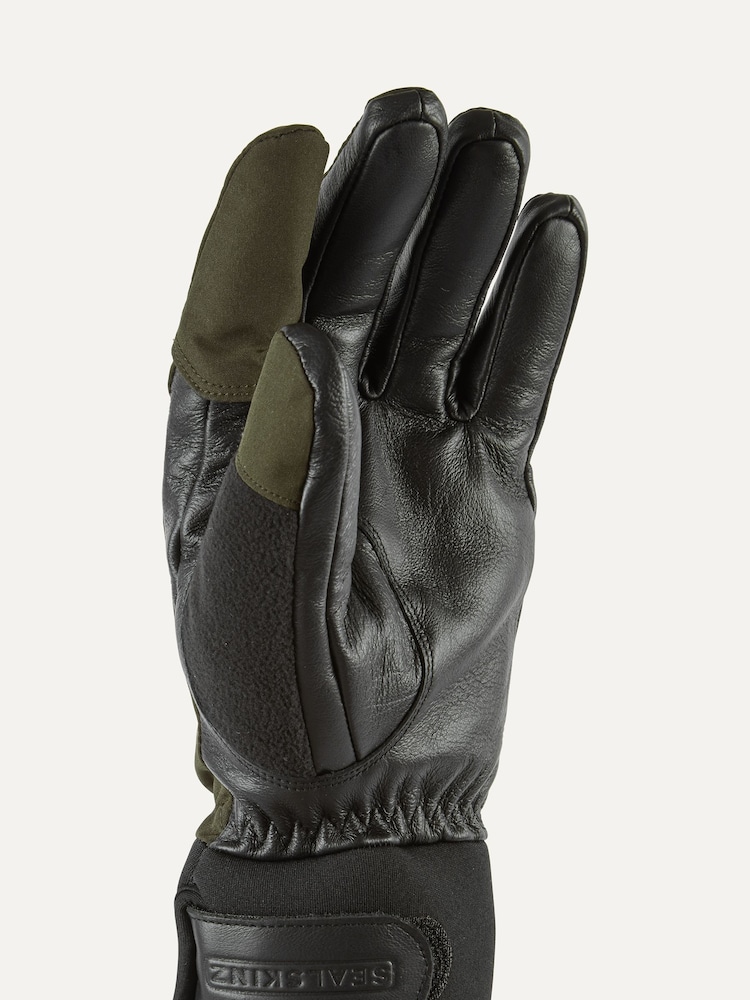 Sealskinz Green Broome Waterproof All Weather Shooting Gloves - Image 2 of 3