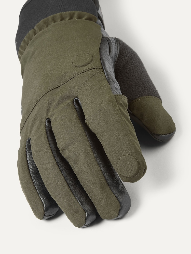 Sealskinz Green Broome Waterproof All Weather Shooting Gloves - Image 3 of 3