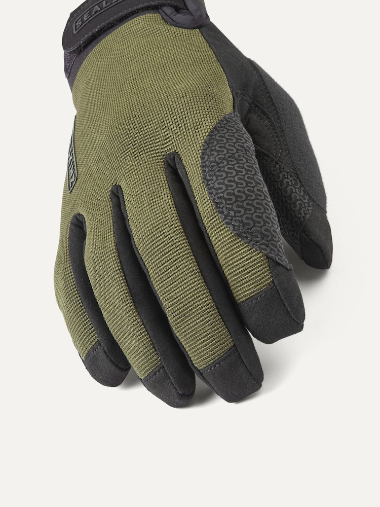 Verde - Sealskinz Harling Waterproof All Weather Gloves - Imagen 2 de 2