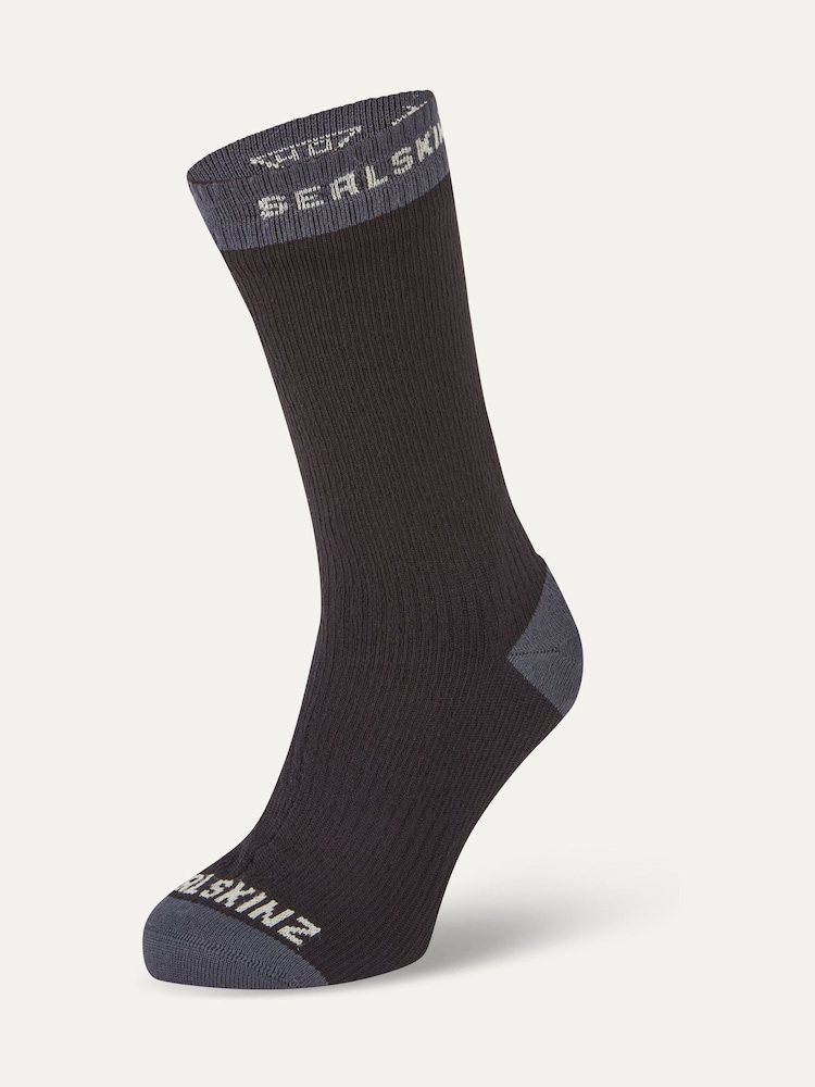 Sealskinz Wiveton Waterproof Warm Weather Mid Length Socks - Image 1 of 2