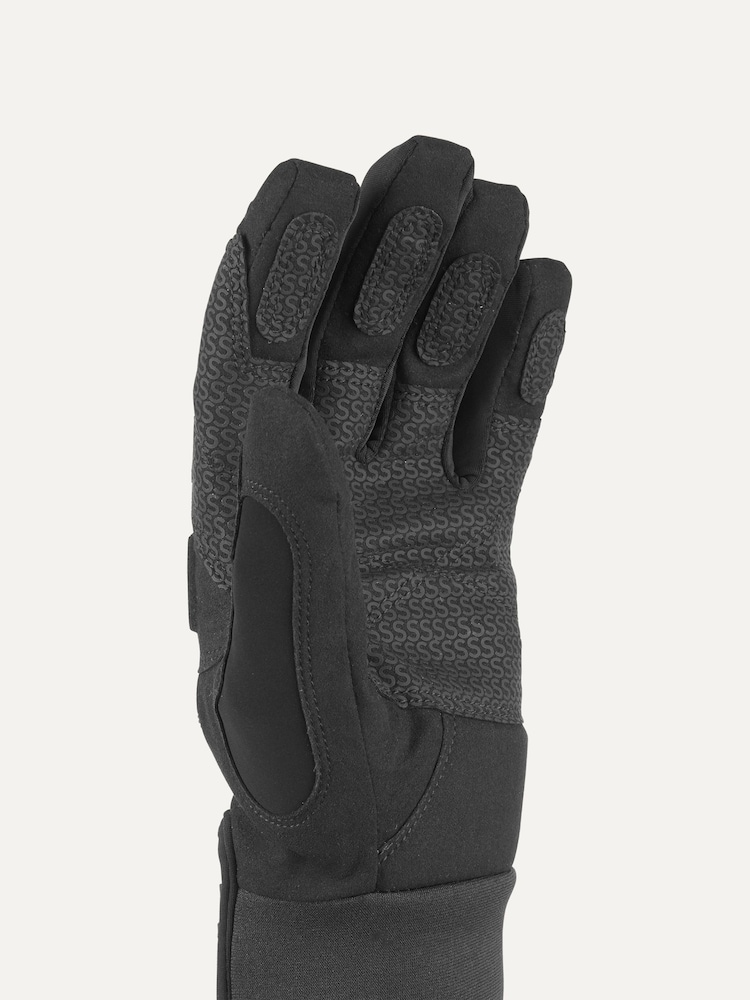 Черный - Sealskinz Sutton Waterproof All Weather Mtb Gloves - Изображение 2 из 3
