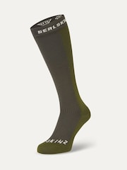 Sealskinz Green Worstead Waterproof Cold Weather Knee Length Socks - Image 1 of 2