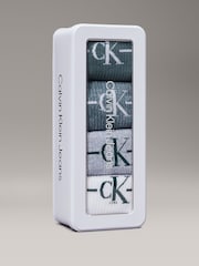 Calvin Klein White Men Giftbox Socks 4 Pack - Image 2 of 2