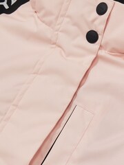 Reiss Pink Carla 13-14 yrs Padded Ski Jacket With Detachable Hood - Image 4 of 4