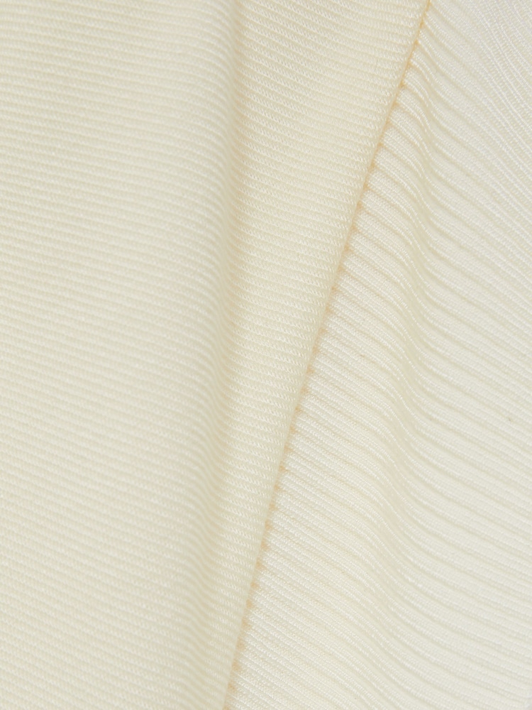 Бледно-желтый - Reiss Cobi Draped Jersey-Twill Sleeveless Top - Изображение 6 из 6