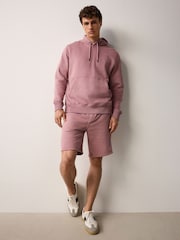 Pink Brushed Jersey Zip Pocket Shorts - Image 2 of 8