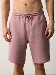 Pink Brushed Jersey Zip Pocket Shorts - Image 3 of 8