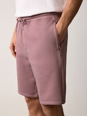 Pink Brushed Jersey Zip Pocket Shorts - Image 5 of 8