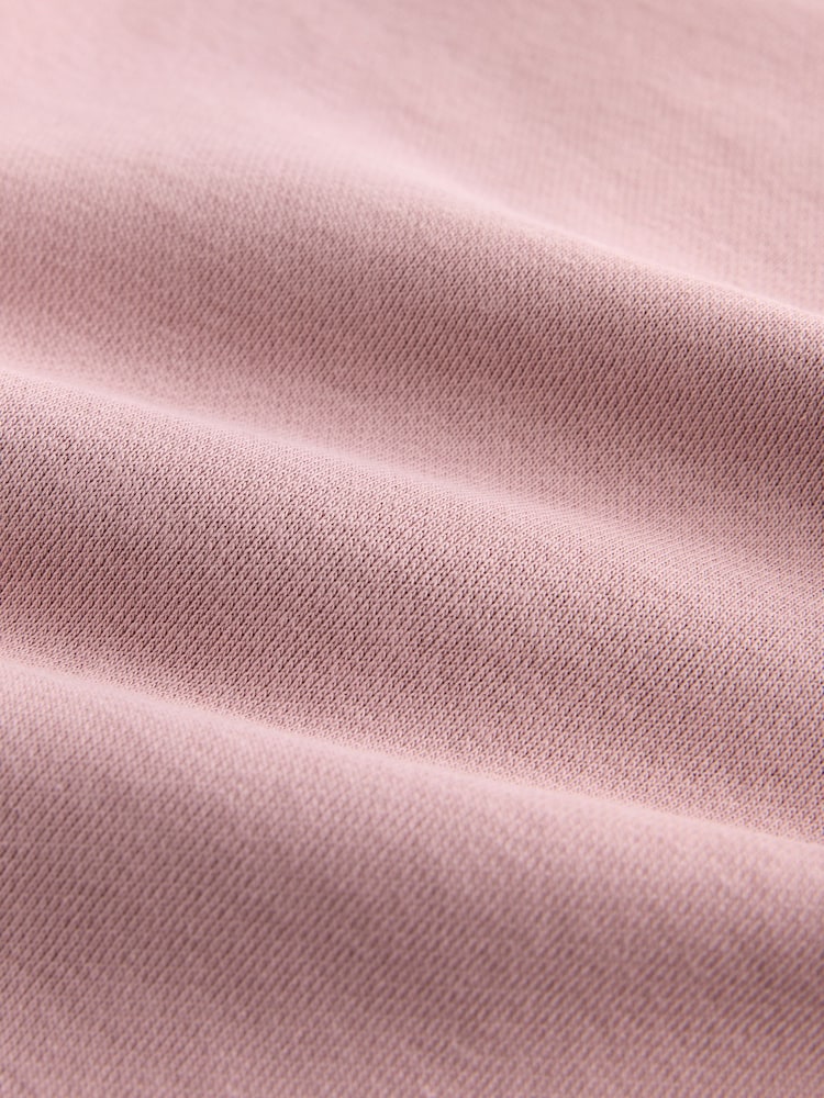 Roze - Geborstelde jersey shorts met ritszakken - Image 6 of 8