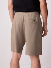 Грибной - Textured Zip Pocket Jersey 100% Cotton Shorts - Изображение 3 из 9