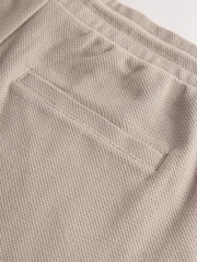 Грибной - Textured Zip Pocket Jersey 100% Cotton Shorts - Изображение 8 из 9