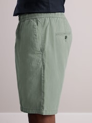 Green Lightweight Elasticated Waist Shorts - Image 5 of 8