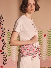 Cath Kidston Pink Cherry Utility Cross-Body Bag - Image 4 of 7