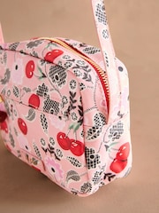 Cath Kidston Pink Cherry Utility Cross-Body Bag - Image 7 of 7