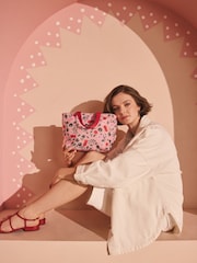 Cath Kidston Pink Cherry Lunch Tote - Image 1 of 5