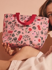 Cath Kidston Pink Cherry Lunch Tote - Image 2 of 5