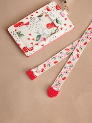 Cath Kidston Ecru Cherries Lanyard Bag - Image 3 of 3
