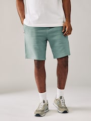 Grey/Seafoam Soft Fabric Jersey Shorts 2 Pack - Image 4 of 8