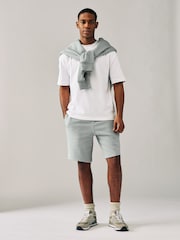 Grey/Seafoam Soft Fabric Jersey Shorts 2 Pack - Image 5 of 8