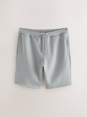 Grey/Seafoam Soft Fabric Jersey Shorts 2 Pack - Image 7 of 8