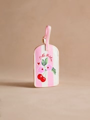 Cath Kidston Pink Stripe Luggage Tag - Image 1 of 3