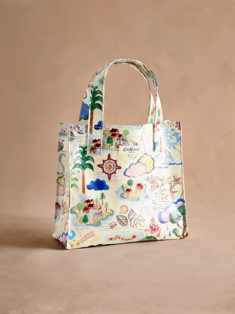 Cath Kidston Multi Sketchbook Small Coated Book Bag - Image 3 of 5