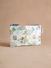 Cath Kidston Multi Sketchbook Zip-Up 100% Cotton Purse - Image 1 of 3