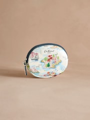 كراسة رسم - محفظة مستديرة قطن 100% مزودة بجيب من Cath Kidston - صورة 1 من 3