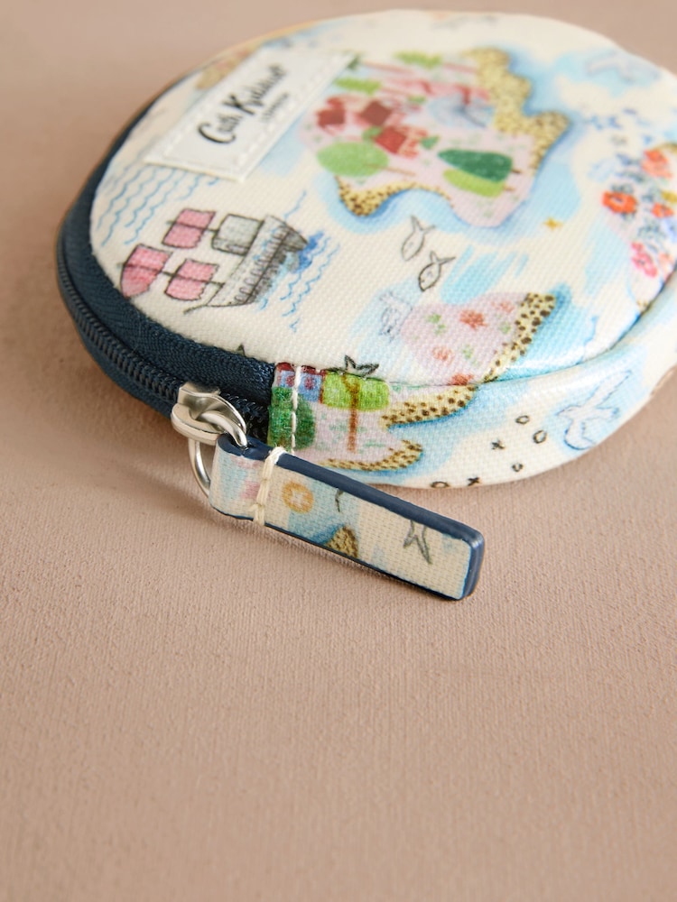 كراسة رسم - محفظة مستديرة قطن 100% مزودة بجيب من Cath Kidston - صورة 3 من 3