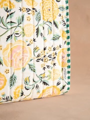Cath Kidston Yellow Strawberry Garden Quilted Book Bag - Image 9 of 10