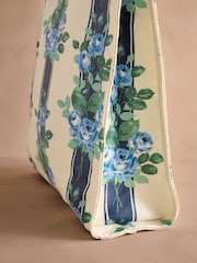 Cath Kidston Navy Garden Stripe Large Book Bag - Image 6 of 6