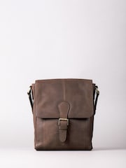 Lakeland Leather Brown Hutton Reporter Bag - Image 3 of 7