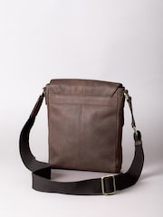 Lakeland Leather Brown Hutton Reporter Bag - Image 4 of 7