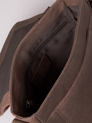 Lakeland Leather Brown Hutton Reporter Bag - Image 6 of 7