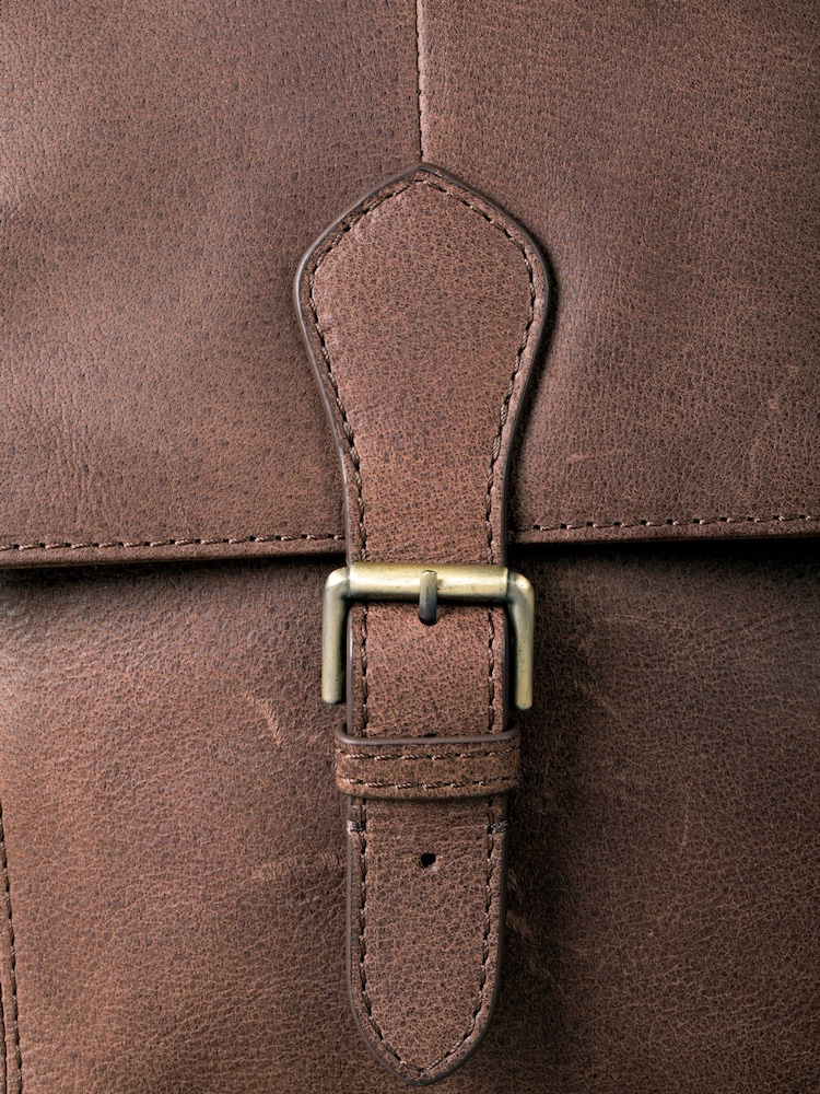 Lakeland Leather Brown Hutton Reporter Bag - Image 7 of 7