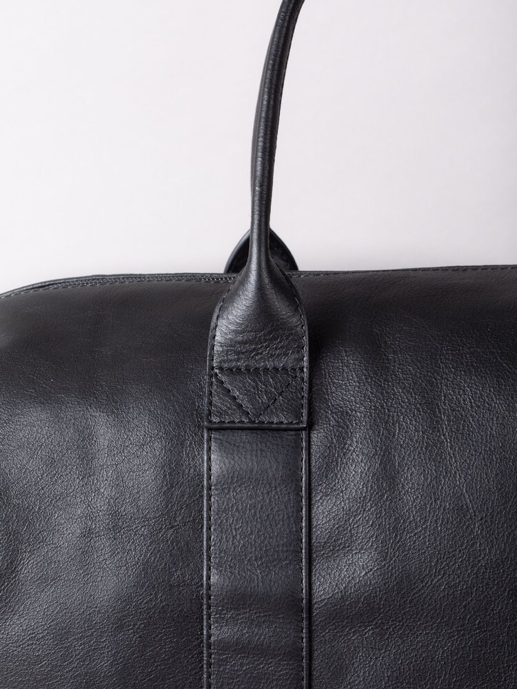 Lakeland Leather Black Small Shoregill Holdall Bag - Image 7 of 7