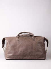 Lakeland Leather Brown Large Hutton Holdall - Image 2 of 7